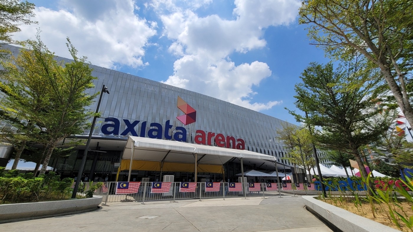 Axiata Arena exterior in Bukit Jalil